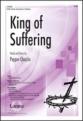 King of Suffering SATB choral sheet music cover